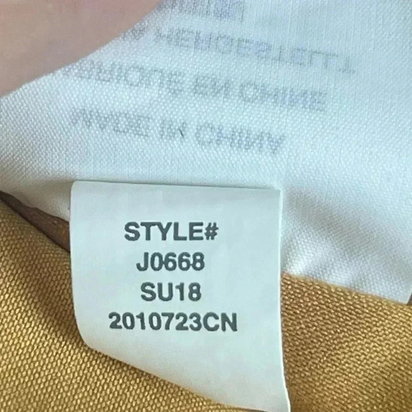 Madewell 00 Sweetgrass Ruffle Sleeve Dress Painted Blooms Yellow Gold Poly J0668 - Picture 7 of 9